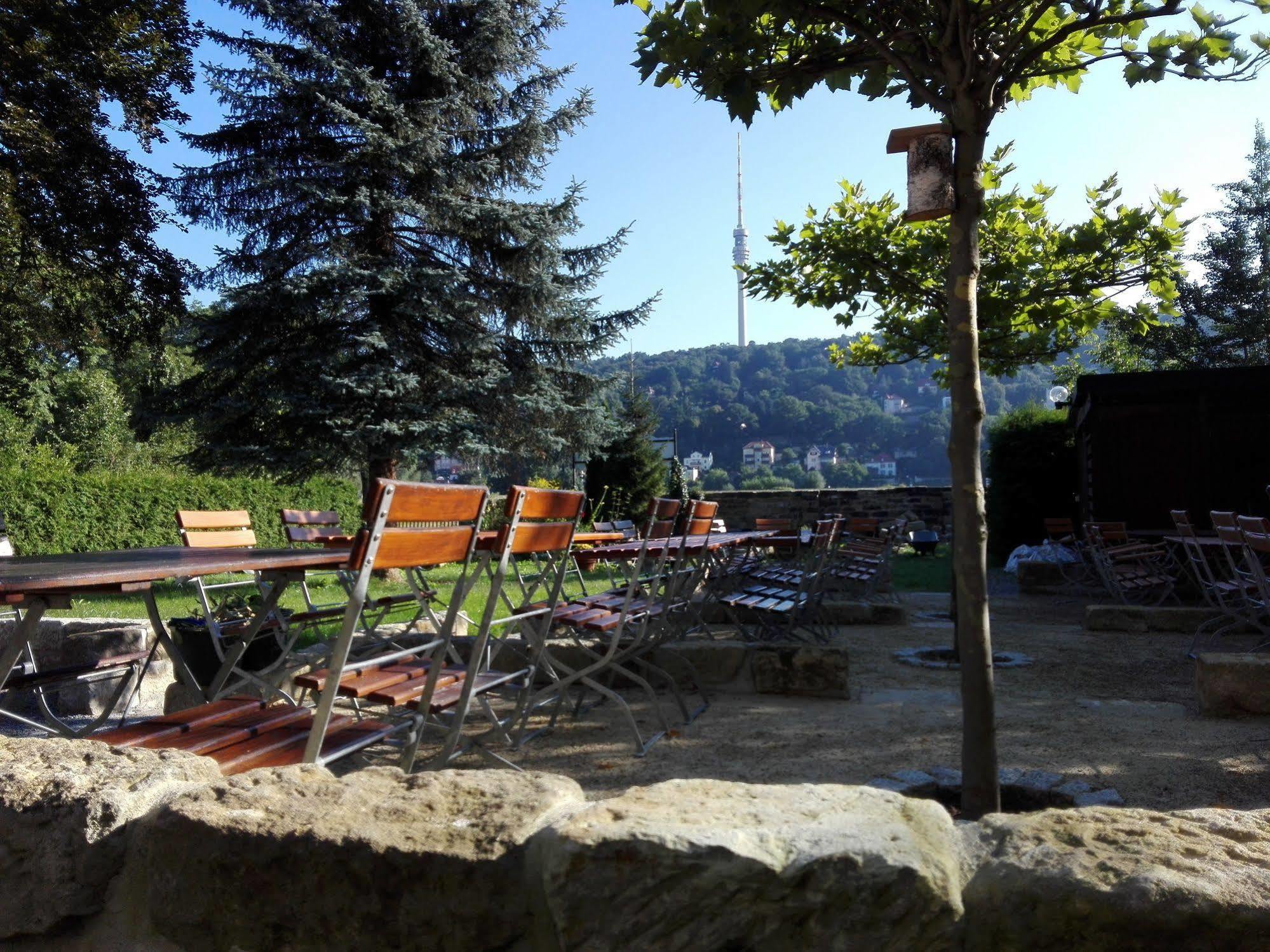 Hotel Alttolkewitzer Hof Dresda Exterior foto